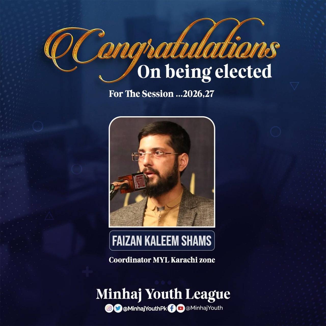 Minhaj Youth League Karachi Reorganized — New Team Takes Charge