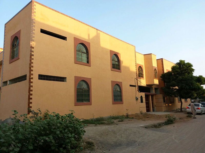 Aghosh Orphan Care Home building, Shah Latif Town, Karachi